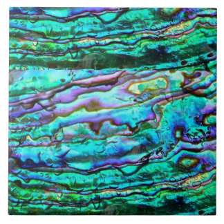 Azulejo de cerámica impreso con abulón