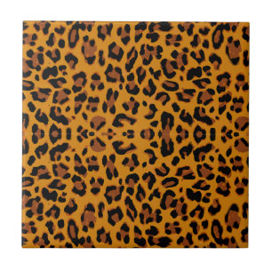 Azulejo De Cerámica Imprimir leopardo