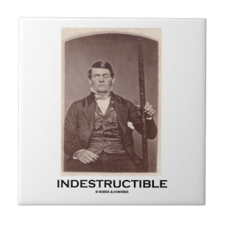 Azulejo De Cerámica Indestructible (Phineas Gage)
