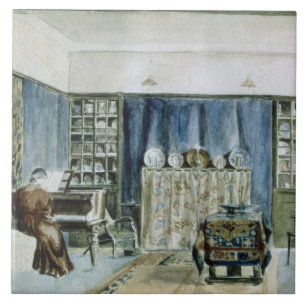 Azulejo De Cerámica Interior del señorío de Kelmscott (w/c en el