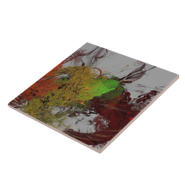 Azulejo De Cerámica Invasión de colores (Lado)