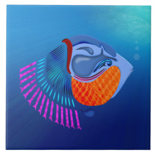 Azulejo De Cerámica Ir Pescado