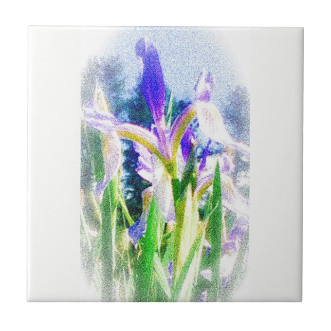 Azulejo De Cerámica Iris Tile Fundido (Frente)