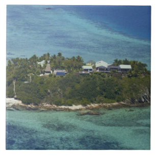 Azulejo De Cerámica Isla Wadigi, Islas Mamanuca, Fiji