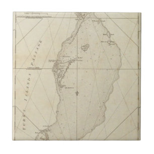 Azulejo De Cerámica Islas de los turcos