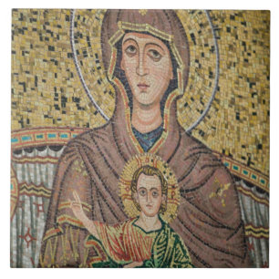 Azulejo De Cerámica ITALIA, Sicilia, TAORMINA: Corso Umberto 1, Mosaic