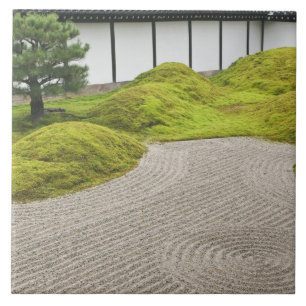 Azulejo De Cerámica Japón, Kyoto, Templo Tofukuji, Jardín Paisajístico