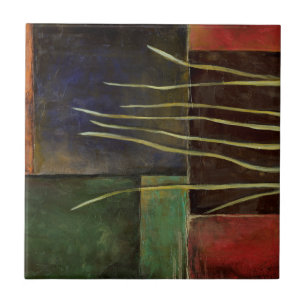 Azulejo De Cerámica Jardín Zen I