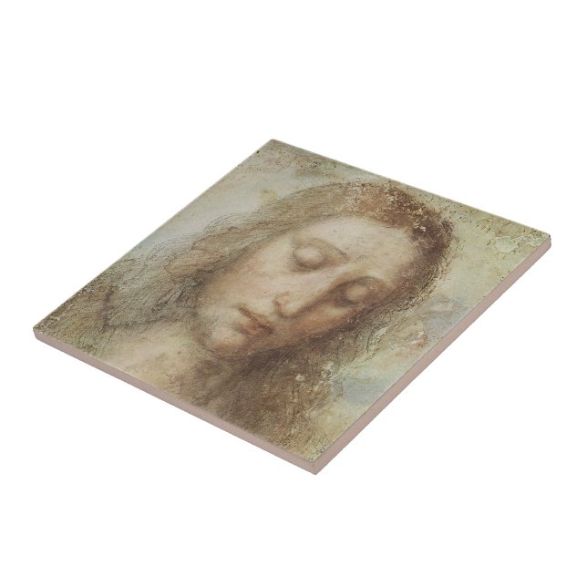 Azulejo De Cerámica Jefe de Cristo (Lado)
