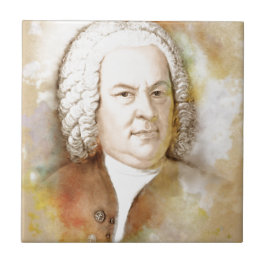 Azulejo De Cerámica Johann Sebastian Bach