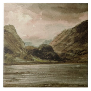 Azulejo De Cerámica John Constable el Derwentwater, el Cumberland,