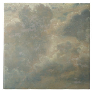 Azulejo De Cerámica John Constable - Estudio en la nube