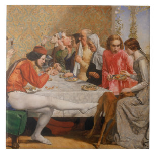 Azulejo De Cerámica John Everett Millais - Isabel