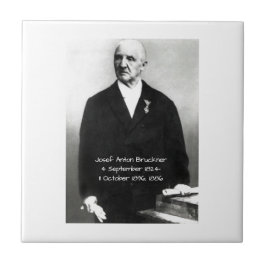 Azulejo De Cerámica José Anton Bruckner 1886