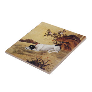 Azulejo De Cerámica ~ José Castiglione~ del galgo del ~ del 蓦空鹊