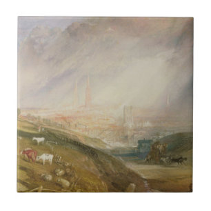 Azulejo De Cerámica José Mallord Guillermo Turner el Coventry,