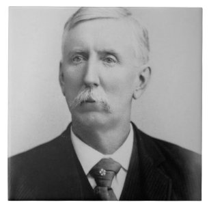 Azulejo De Cerámica José McCoy (1837-1915) (foto de b/w)