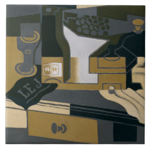 Azulejo De Cerámica Juan Gris - Café Grinder