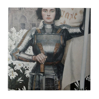 Azulejo De Cerámica Juana de Arco de Albert Lynch