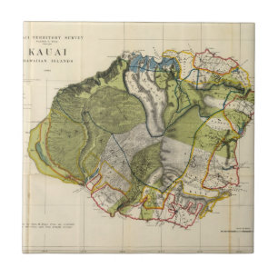 Azulejo De Cerámica Kauai, Hawaii