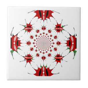 Azulejo De Cerámica Kenia mágica: La identidad cultural Kaleidoscope �