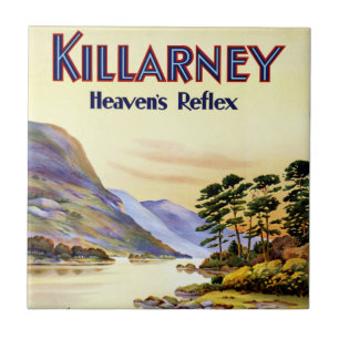 Azulejo De Cerámica Killarney ~ El reflejo del cielo