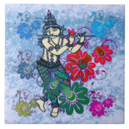 Azulejo De Cerámica Krishna Rising