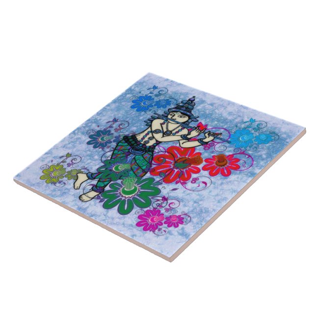 Azulejo De Cerámica Krishna Rising (Lado)