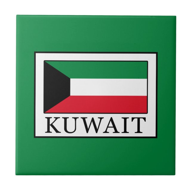 Azulejo De Cerámica Kuwait (Frente)