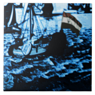 Azulejo De Cerámica La antigüedad de Amsterdam envía la apariencia