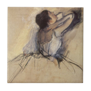 Azulejo De Cerámica La bailarina de Edgar Degas, Arte de bailarina vin