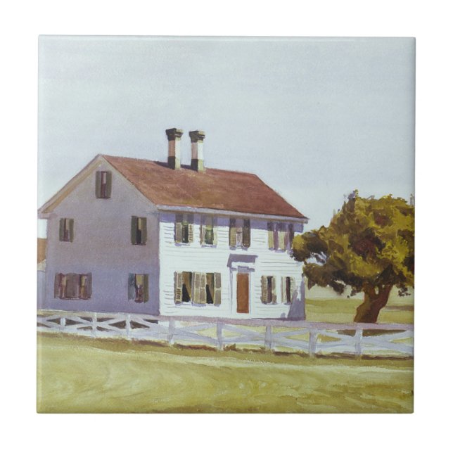 Azulejo De Cerámica La casa de los ricos (Frente)