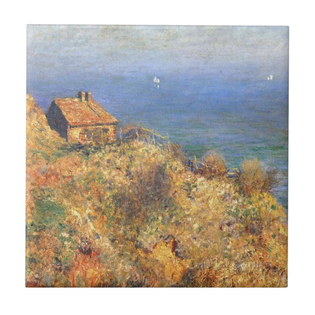 Azulejo De Cerámica La casa del pescador en Varengeville (Frente)