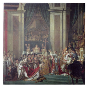 Azulejo De Cerámica La consagración del emperador Napoleon