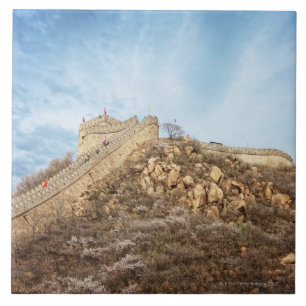 Azulejo De Cerámica La Gran Muralla de China fuera de Pekín