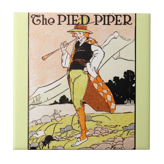 Azulejo De Cerámica La guardería infantil de Piper (Frente)