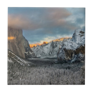 Azulejo De Cerámica La marca del invierno