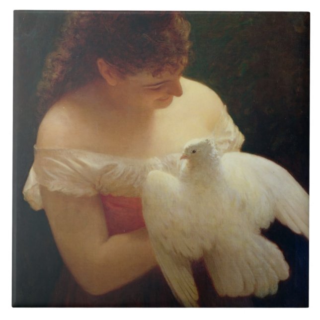 Azulejo De Cerámica La paloma (Frente)