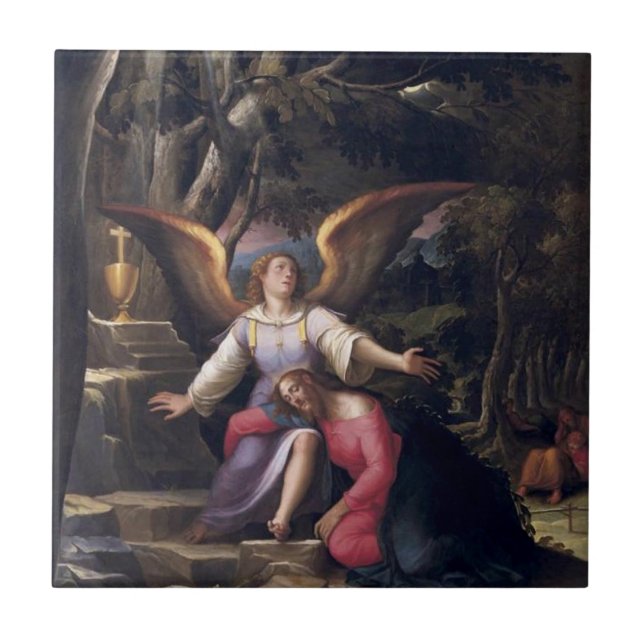 AZULEJO DE CERÁMICA LA PASIÓN DE CRISTO (Frente)