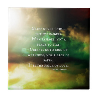 Azulejo De Cerámica La PENA nunca termina