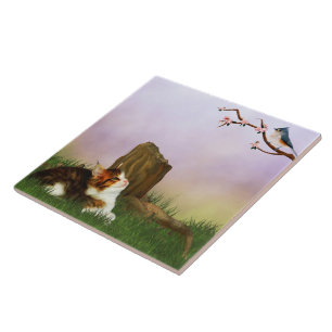 Azulejo De Cerámica La pieza de los mejores amigos