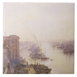 Azulejo De Cerámica La piscina del hotel de Adelaide, puente de