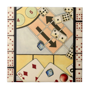 Azulejo De Cerámica La sacudida variedad de juegos de azar