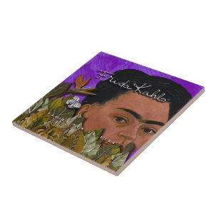 Azulejo De Cerámica La Vida de Frida Kahlo Pasion Por