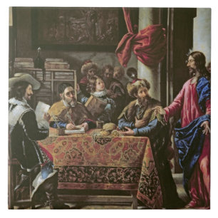 Azulejo De Cerámica La vocación de St Matthew