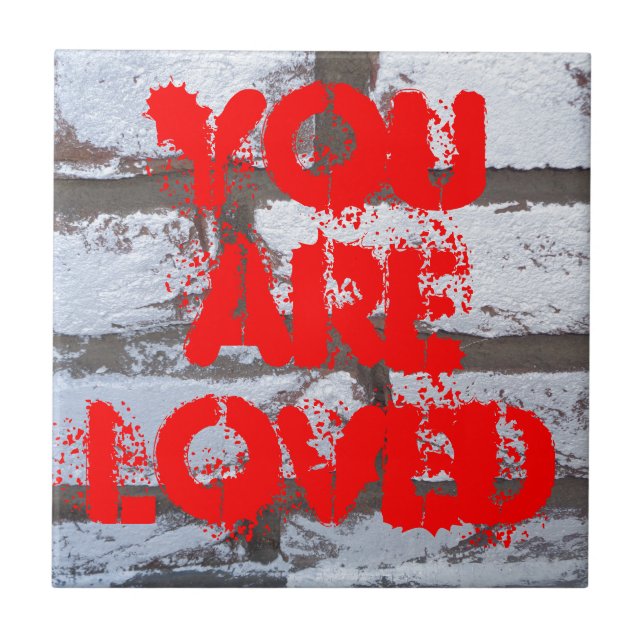 Azulejo De Cerámica Ladrillos de la pintada (Frente)