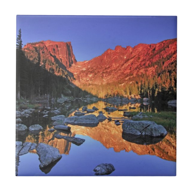 Azulejo De Cerámica Lago ideal (Frente)