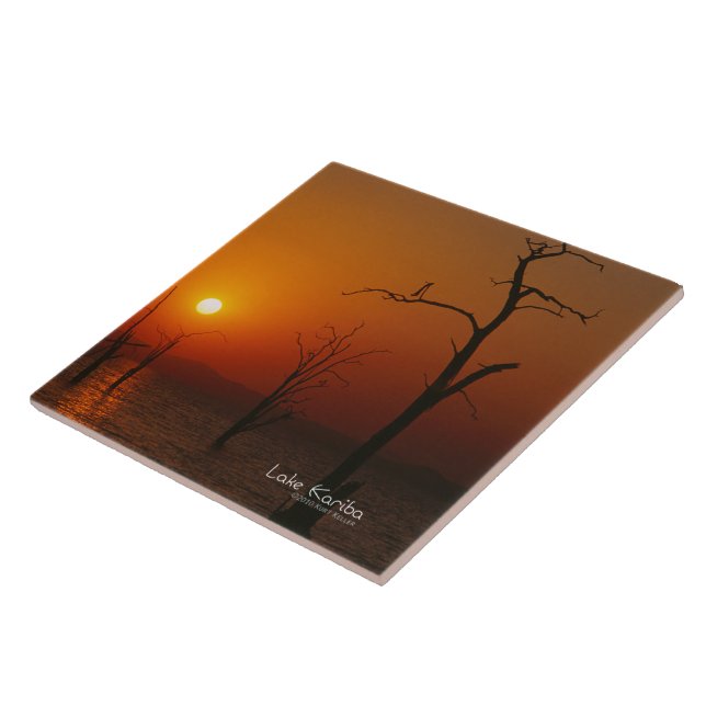 Azulejo De Cerámica Lago Kariba (Lado)