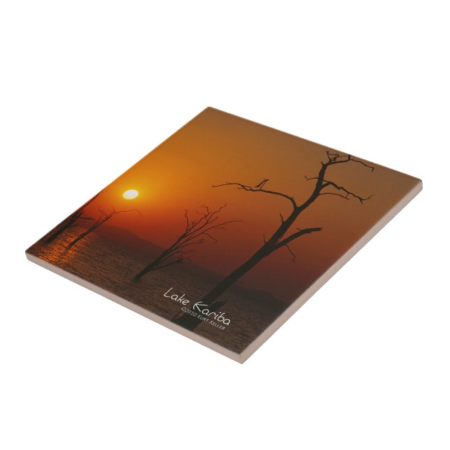 Azulejo De Cerámica Lago Kariba (Lado)