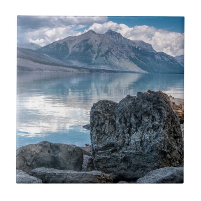 Azulejo De Cerámica Lago McDonald (Frente)